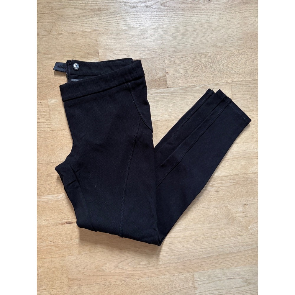 Kenar Black Pants 4 Fitted Stretch Career‎ Casual Everyday Riding Leggings Thick
